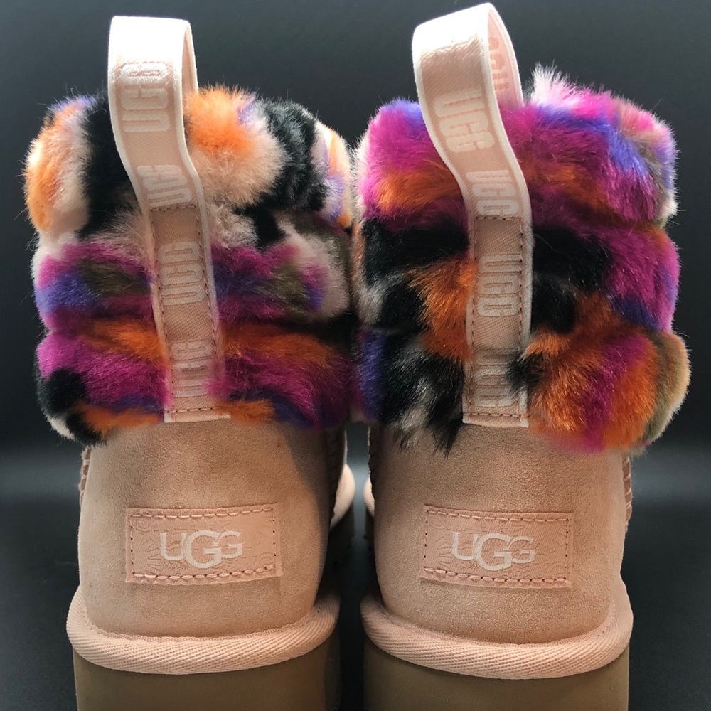 NEW Women’s Ugg Fluff Mini Quilted “Motlee” Boot - Picture 6 of 8